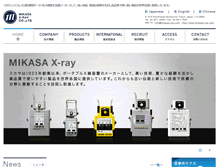 Tablet Screenshot of mikasax-ray.com